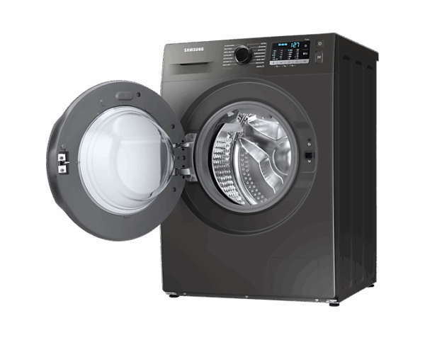 Samsung Washing Machine 7Kg &Amp; 5Kg Dryer With Digital Inverter Technology, Front Load, Air Wash, Eco Bubble, Hygiene Steam, Inox Wd70Ta046Bx/Nq