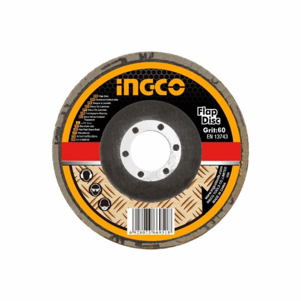 Ingco Flap Disc P60 115X22.2Mm Fd1152