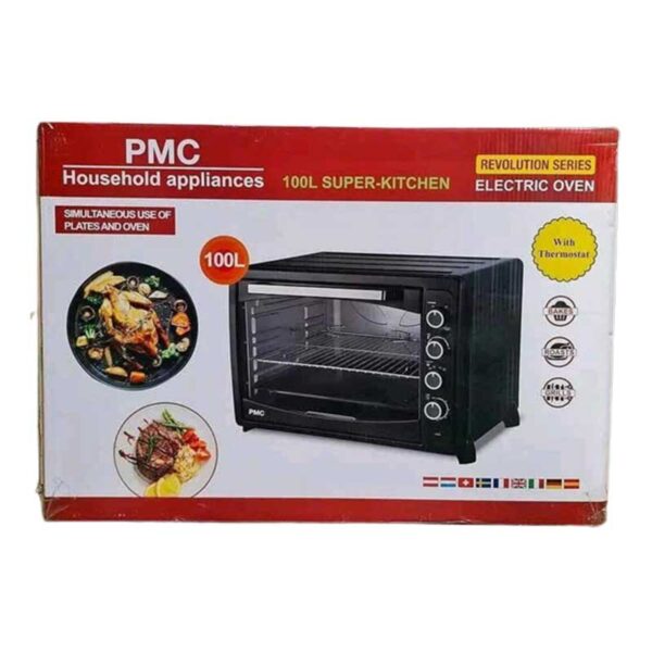 Pmc Electric Oven 100L Black