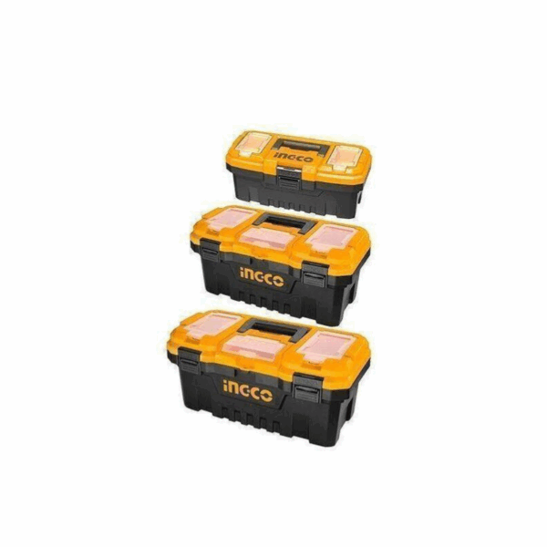 Ingco 3Pcs Plastic Tool Box Set 14&Quot; 17&Quot; 20&Quot; Pbxk0301