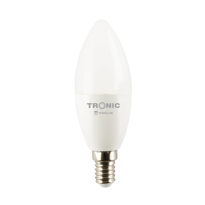 Tronic 7 Watts Candle Led Daylight E14 (Small Screw) Bulb