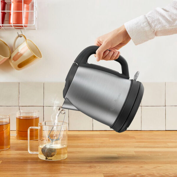 Moulinex Steel Kettle 1.7L Stainless Steel By550D27