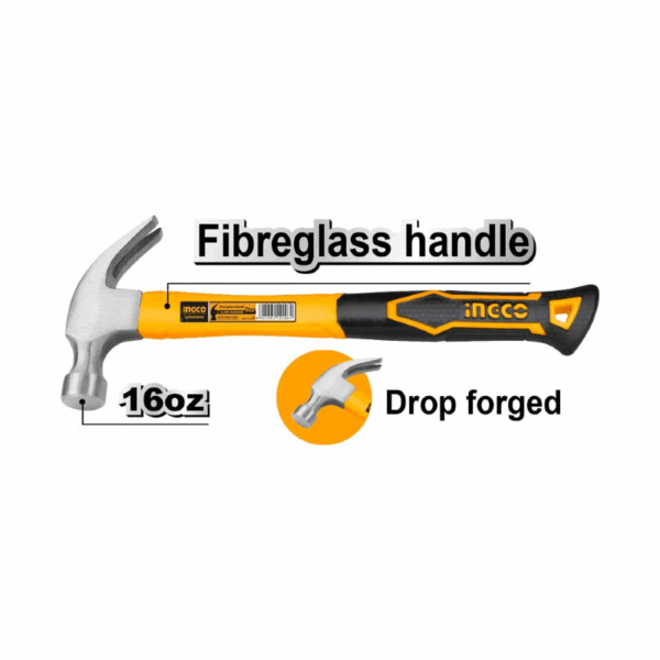 Ingco Claw Hammer 450G Hch80816