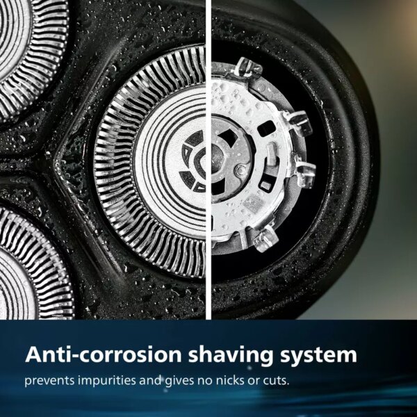 Philips Electric Cordless Shaver, Comfortcut Blades, Anti-Corrosion Shaving System, 3D Floating Heads, Shave Wet &Amp; Dry 3000X Series X3063