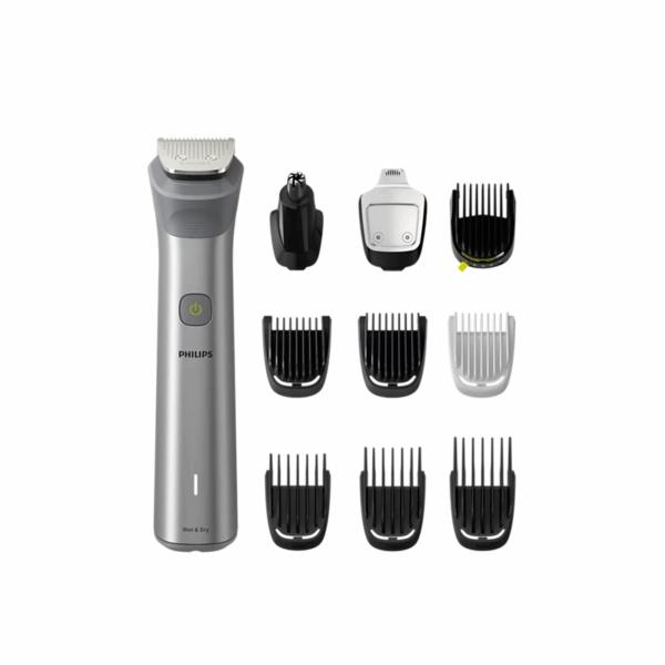 Philips All-In-One Cordless Trimmer With 10In1 Multi Groom Kit, 120Min Runtime, Beardsense Technology, Self-Sharpening Steel Blades Mg5920