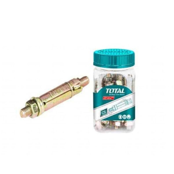 Total Raw Bolt Anchor M8 12Pcs Wjha0807521