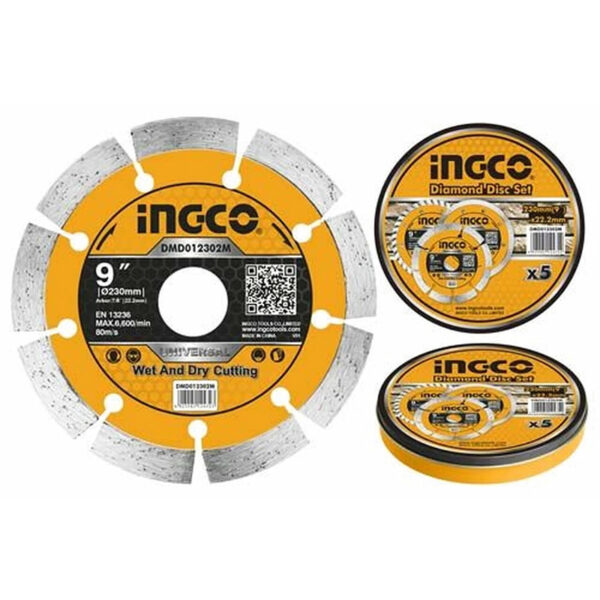 Ingco Dry Diamond Disc 230Mm Dmd021301