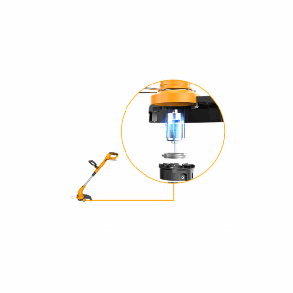 Ingco Cordless Grass Trimmer Lithium-Ion 20V With Edging Function Cgtli20301