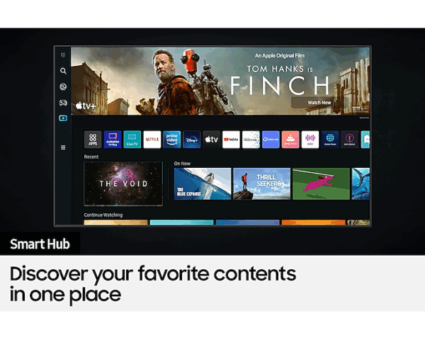Samsung 75&Quot; Led 4K Crystal Uhd Smart Tv, Air Slim Design, Q-Symphony, Game Mode, Smart Connectivity, Solarcell Remote 75Bu8000