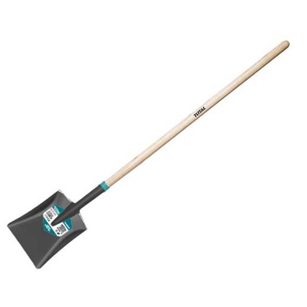 Total Garden Steel Shovel With Wooden Handle Ththw0202