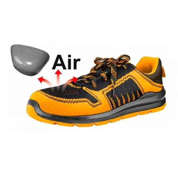 Ingco Safety Boots Breathable With Steel Toe Cap Ssh81Sb