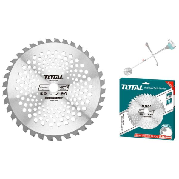 Total Grass/Bush Trimmer Blade 230Mm/9&Quot; Tac234615