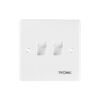 Tronic 2 Gang Data Socket