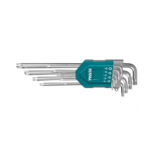 Total Torx Allen Key 9pcs T10-T50 THT106392