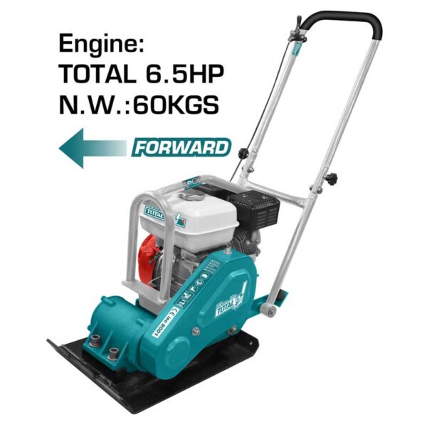 Total Plate Compactor Total Engine 6.5Hp Petrol Tp7060-2