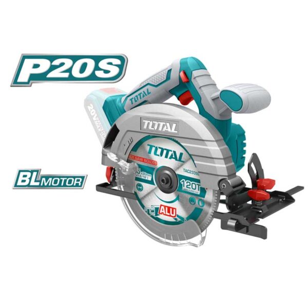 Total Circular Saw Cordless Lithium Ion 4600Rpm Tsli1651
