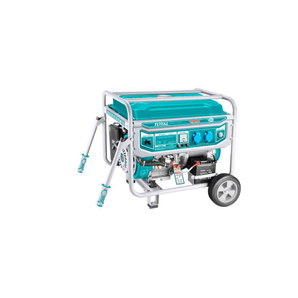 Total Petrol Generator 5.5Kw 4 Stroke Pull &Amp; Electric Start Tp155001