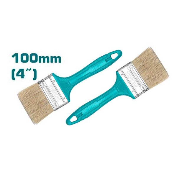 Total Paint Brush 4&Quot; Plastic Handle Tht845046