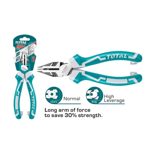 Total Combination Pliers High Leverage 8&Quot; Tht210806S