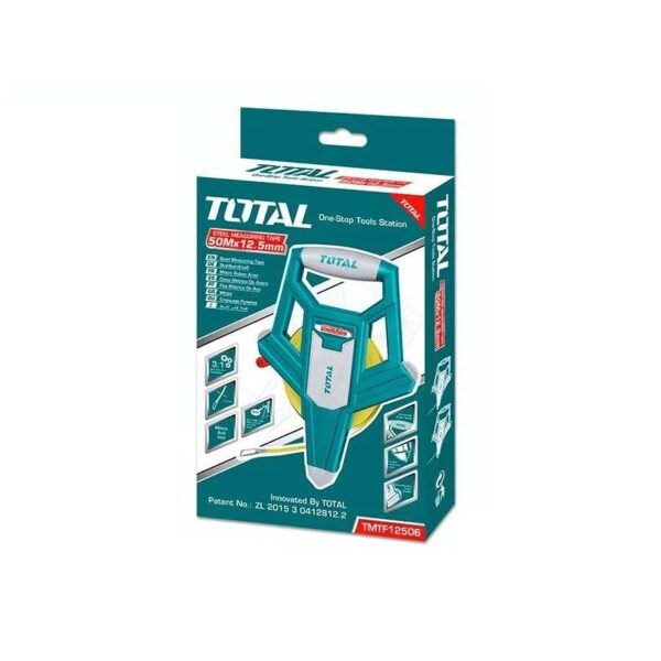 Total Measuring Tape Fiber Glass 50M X 12.5Mm Tmtf13506