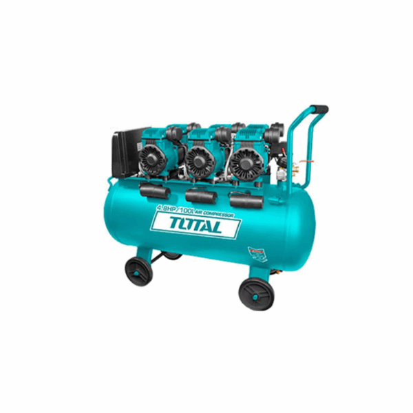 Total Air Compressor 100L Oil Free System, 2 Motors 4.8Hp Tcs3361008
