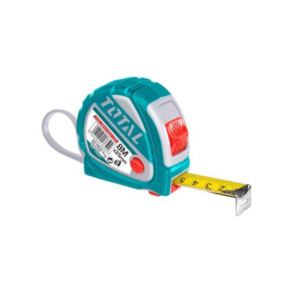 Total Steel Measuring Tape 8M X 25Mm Tmt126081