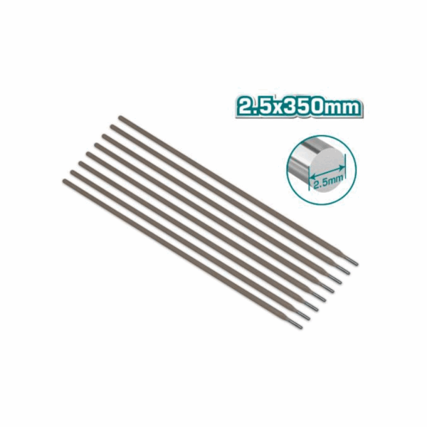 Total Carbon Steel Welding Electrode Stick 2.5×350Mm Item:e6013, 5Kg Cartoon Box Terc2121