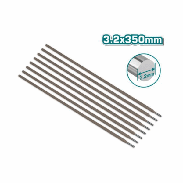 Total Carbon Steel Welding Electrode Stick 3.2×350Mm Item:e6013, 5Kg Cartoon Box Terc22210
