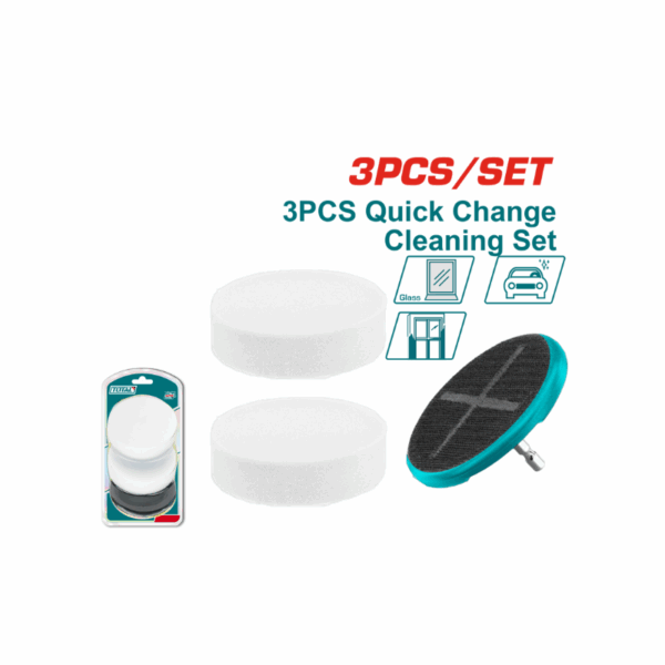 Total Soft Sponge 3.5&Quot; &Amp; Quick Change Backer 3Pcs Set Tac35351
