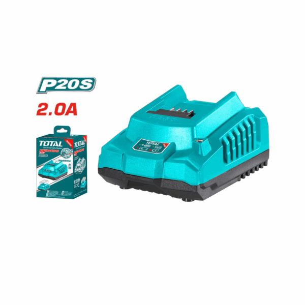 Total Fast Intelligent Cordless Charger 20V Fits Sll Total P20S 20V Cordless Power Tools Tfcli2001-8