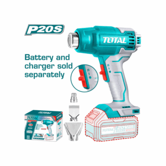 Total Heat Gun Cordless Lithium-ion 300/550°C  20V TBLI2002