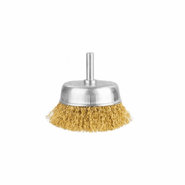 Total Wire Cup Brush With Shank 75Mm/3&Quot; Tac33031