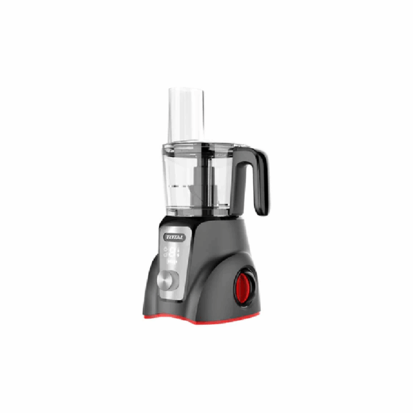 Total Cordless Food Processor 250W Dc 16V Lithium-Ion With 2 Speed Control, 3 Functions, Led Display, Steel Blades Tmg027K