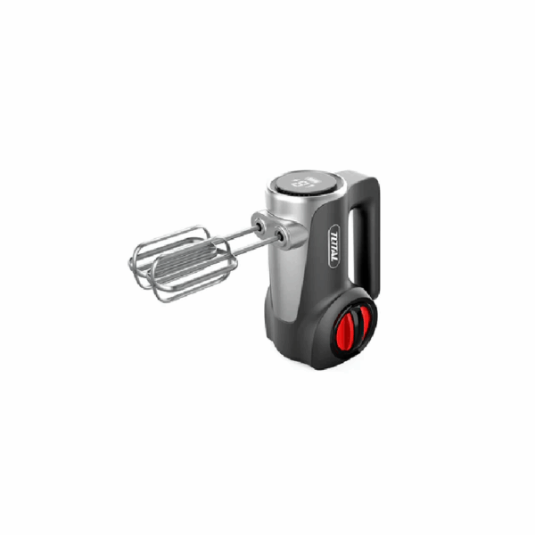 Total Cordless Hand Mixer 125W Dc 16V Lithium-Ion With 7 Speed Control, Led Display, Eject Button Tmk023K