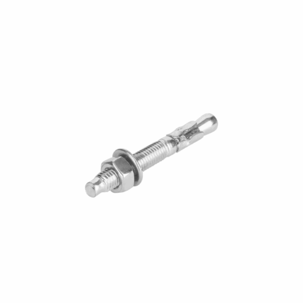 Total Galvanized Wedge Anchor 1/4&Quot;X1-3/4&Quot; Carbon Steel, Zinc Plated Finish Thwwa141341 (Pack Of 350Pcs)