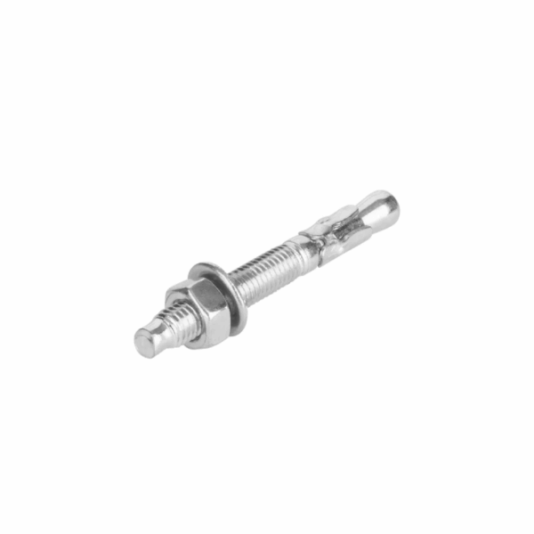 Total Galvanized Wedge Anchor 5/16&Quot;X2&Quot; Carbon Steel, Zinc Plated Finish Thwwa51621 (Pack Of 180Pcs)