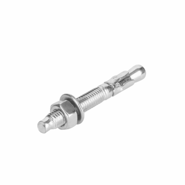 Total Galvanized Wedge Anchor 1/2&Quot;X2-3/4&Quot; Carbon Steel, Zinc Plated Finish Thwwa212341 (Pack Of 70Pcs)