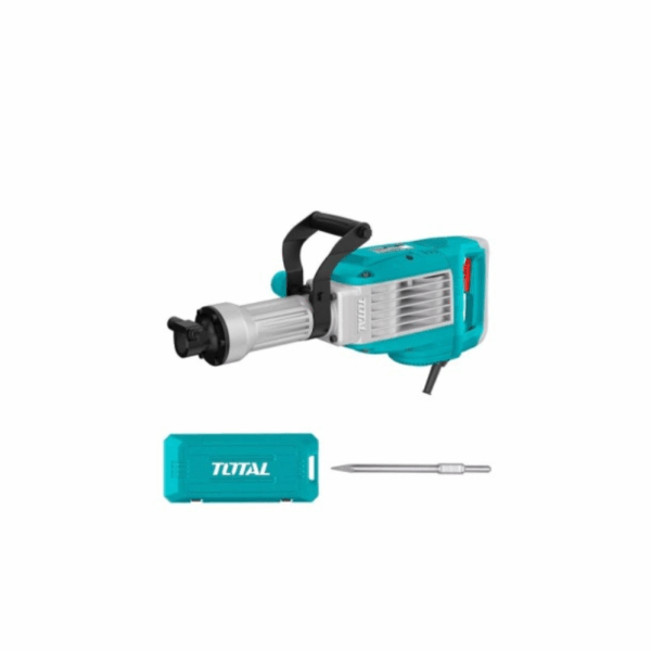 Total Demolition Breaker Sds-Hex 1700W With 1 Chisel, 1 Extra Carbon Brush Th217068