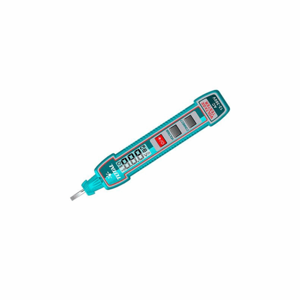 Total Digital Test Pencil Ac 12-300V With Lcd Display, Sound &Amp; Light Alarm, Aaa Battery Thts33001