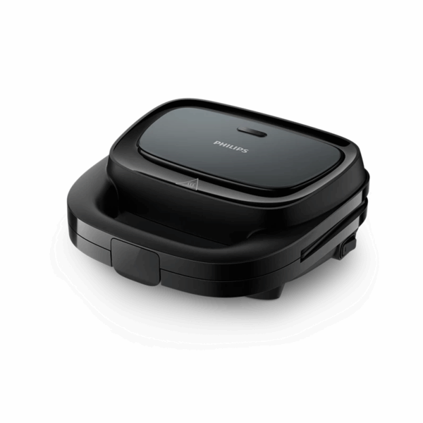 Philips Sandwich Panini Maker 3000 Series 750W With Nonstick Grill Plates, On/Off Switch Hd2330/90