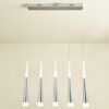 Tronic Acrylic Modern 5 LED Hanging Light