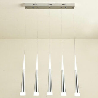 Tronic Acrylic Modern 5 LED Hanging Light