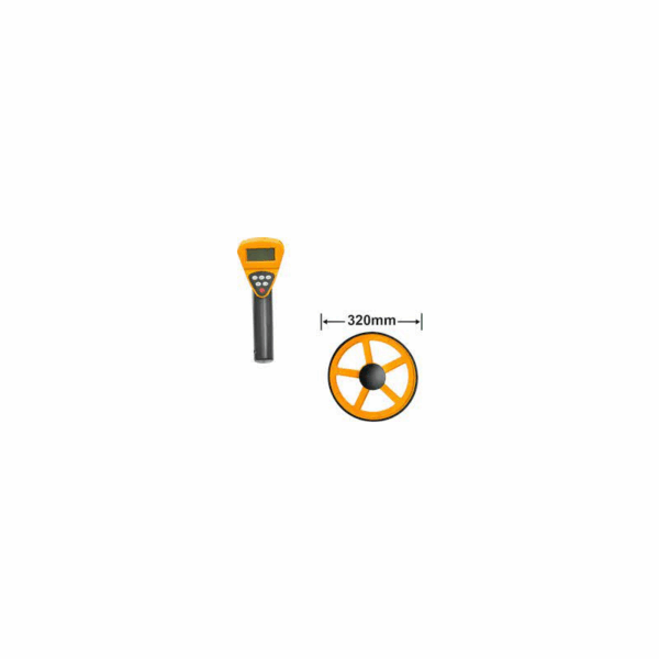 Ingco Odometer Measuring Wheel 99999.9M With Inch &Amp; Metric, Digital Display Hdmw23