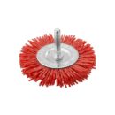 Total Wire Brush Circular 100mm Nylon TAC34045