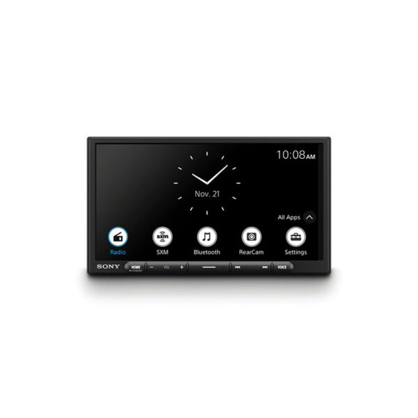 Sony Digital Media Receiver Touch Panel Monitor 6.95&Quot; Antiglare Touch Screen, Wireless Streaming High Resolution Audio, Double Din Design, Digital Clarity Tuner With Bluetooth, Mobile Phone Mirroring Xav-Ax4000
