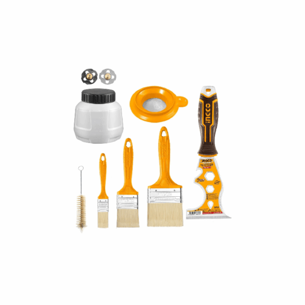 Ingco Painting Tools Accesories, 9Pcs Paint Tool Set Amgf0702