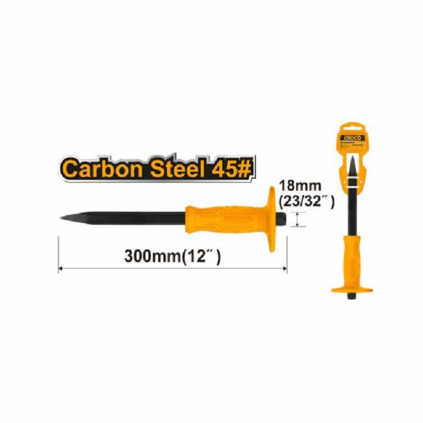 Ingco Concrete Chisel 300Mm Hcc0841218