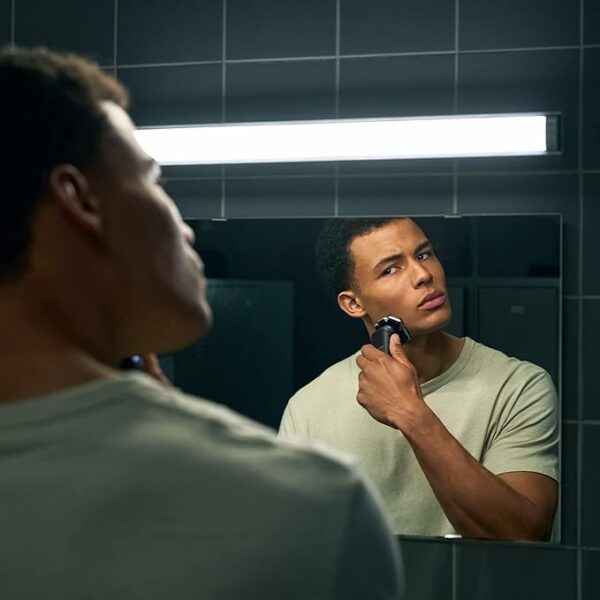 Philips Rechargable Touch Shaver Wet &Amp; Dry, Skiniq Technology, Close-Cut And 360° Flex Shaving Heads, Li-Ion Battery, 60Min Run Time On 1Hr Charge S5885