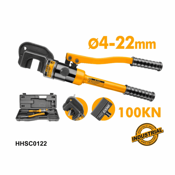 Ingco Hydraulic Steel Cutter 100Kn Hhsc0122