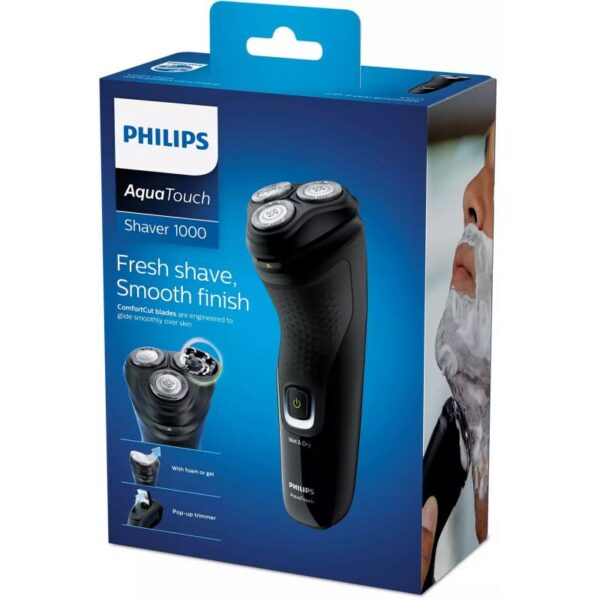 Philips Head Shaver Wet And Dry Cordless Nimh Battery S1223